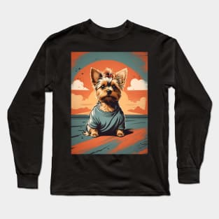 Cute Yorkshire Terrier Long Sleeve T-Shirt